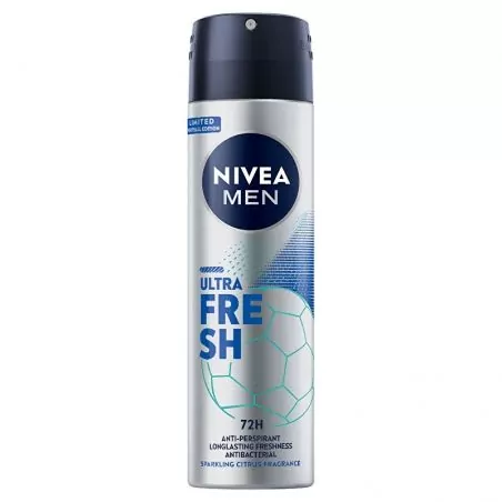 Antiperspirant ve spreji pro muže Men Ultra Fresh (Anti-perspirant) Nivea - 150 ml