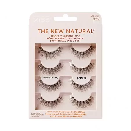 Umělé řasy Multipack The New Natural Pearl Earring KISS