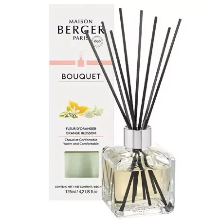 Difuzér Cube Pomerančový květ Orange Blossom Maison Berger Paris - 125 ml