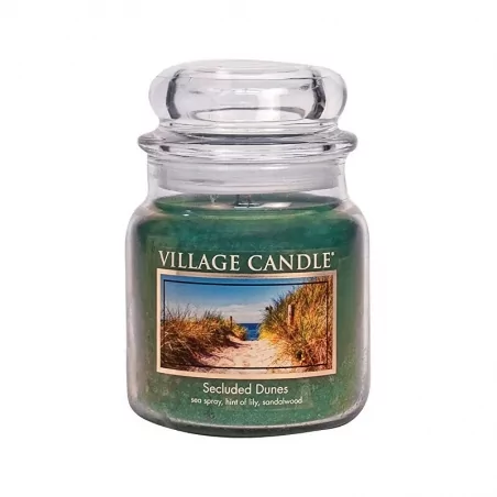 Vonná svíčka ve skle Písečné duny (Secluded Dunes) Village Candle - 389 g
