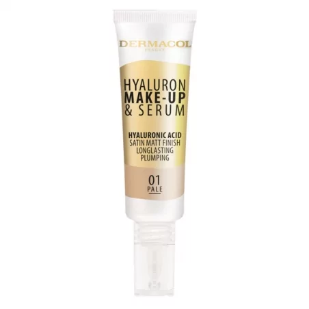 Make-up a sérum 2v1 (Hyaluron Make-up and Serum) Dermacol / Odstín: 04 Tan - 25 g