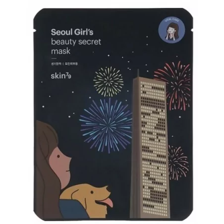 Plátýnková vitalizační maska Seoul Girl`s Beauty Secret Mask (Vitality Mask) skin79 - 20 g