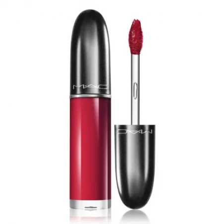 Krémová rtěnka Retro Matte (Liquid Lip Colour) MAC Cosmetics / Odstín: Metallics Metallic Rose - 5 ml