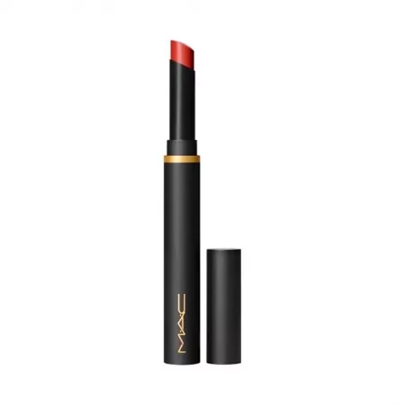 Rtěnka (Powder Kiss Velvet Blur Slim Stick) MAC Cosmetics / Odstín: 877 Devoted To Chili - 2 g