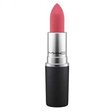 Matná vyživující rtěnka Powder Kiss (Lipstick) MAC Cosmetics / Odstín: Werk Werk werk - 3 g