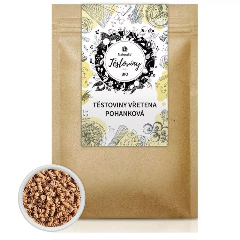 Těstoviny vřetena pohanková Naturalis BIO - 300 g Těstoviny vřetena pohanková Naturalis BIO - 300 g