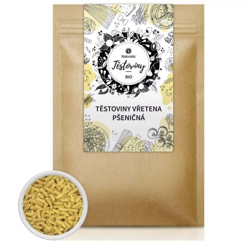 Těstoviny vřetena pšeničná Naturalis BIO - 400 g Těstoviny vřetena pšeničná Naturalis BIO - 400 g