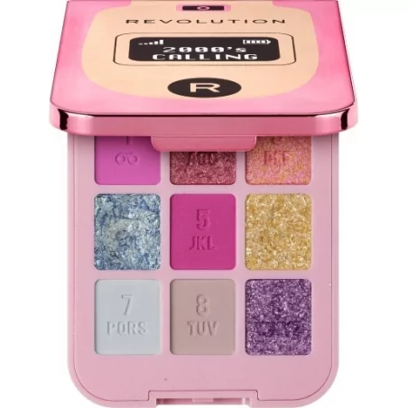 Paletka očních stínů Y2k Baby Flip Phone (Shadow Palette) Revolution - 3,6 g