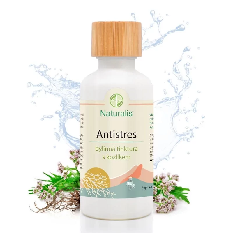 Anti-stress: bylinná tinktura s kozlíkem Naturalis - 50 ml Anti-stress: bylinná tinktura s kozlíkem Naturalis - 50 ml