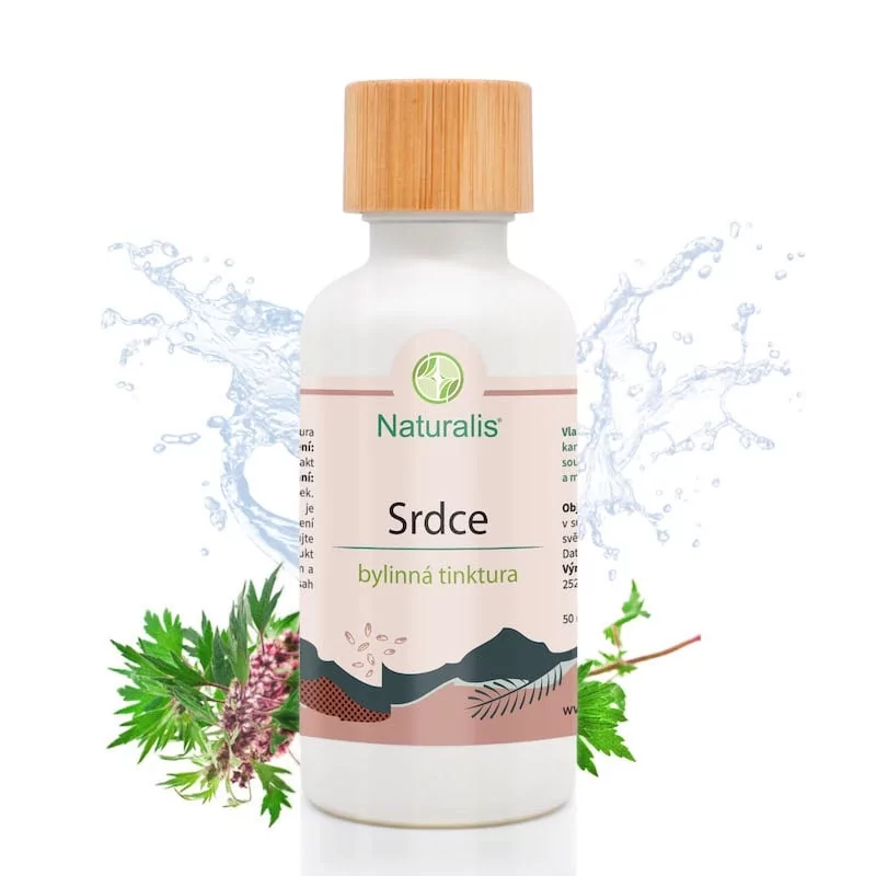 Srdce: bylinná tinktura Naturalis - 50 ml Srdce: bylinná tinktura Naturalis - 50 ml