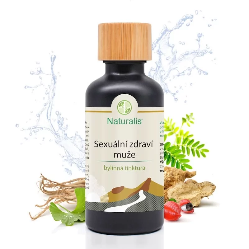 Sexuální zdraví muže: bylinná tinktura Naturalis - 50 ml Sexuální zdraví muže: bylinná tinktura Naturalis - 50 ml