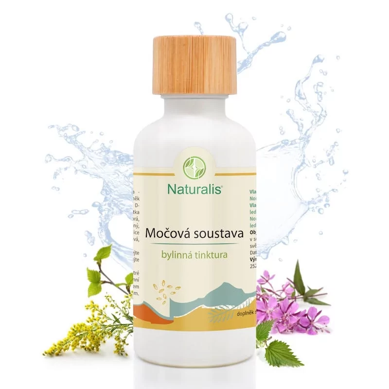 Močová soustava: bylinná tinktura Naturalis - 50 ml Močová soustava: bylinná tinktura Naturalis - 50 ml