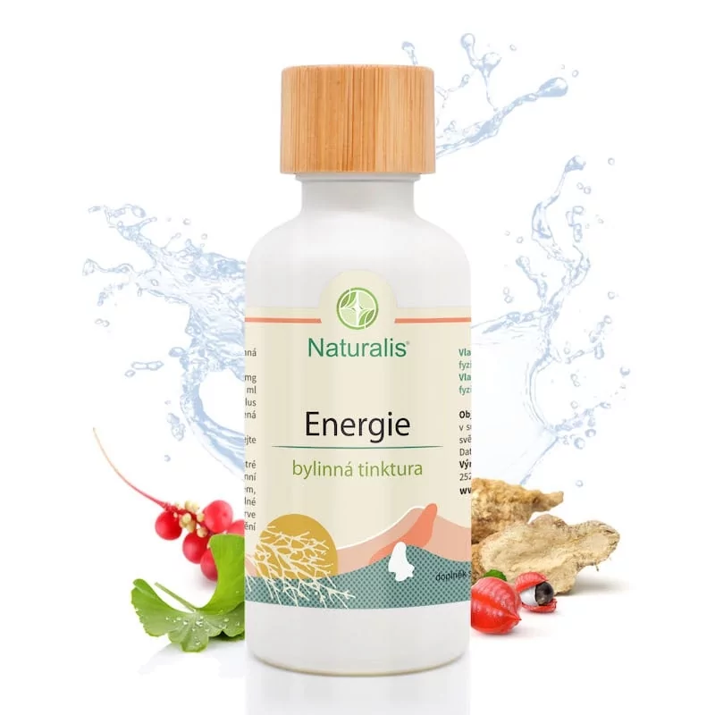 Energie: bylinná tinktura Naturalis - 50 ml Energie: bylinná tinktura Naturalis - 50 ml