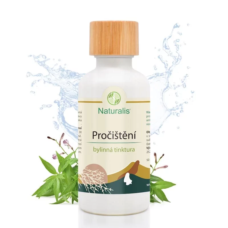 Pročištění: bylinná tinktura Naturalis - 50 ml Pročištění: bylinná tinktura Naturalis - 50 ml