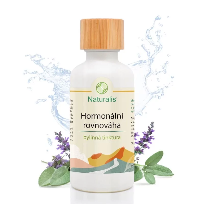 Hormonální rovnováha: bylinná tinktura Naturalis - 50 ml Hormonální rovnováha: bylinná tinktura Naturalis - 50 ml