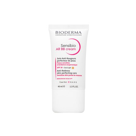 Sensibio AR BB Cream Anti-Redness Skin-Perfecting Care Claire Light BB krém proti zarudnutí Bioderma - 40 ml