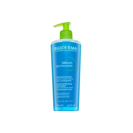 Sébium Gel Moussant Purifying Cleanising Foaming čistící gel pro normální/smíšenou pleť Bioderma - 500 ml
