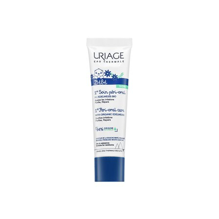 Bébé reparační krém na podráždění v okolí úst 1st Peri-Oral Care with Organic Edelweiss Uriage - 30 ml