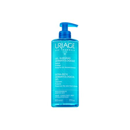 Xémose Extra-Rich Dermatological Gel vyživující čisticí gel pro každodenní použití Uriage - 500 ml