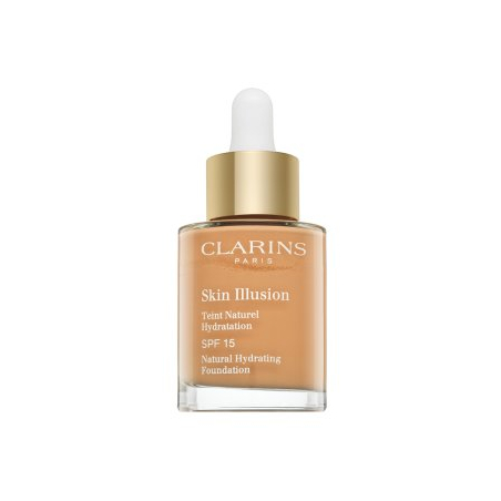 Skin Illusion Natural Hydrating Foundation tekutý make-up s hydratačním účinkem 107 Beige Clarins - 30 ml