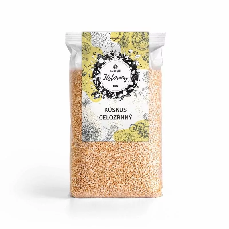 Kuskus celozrnný Naturalis BIO - 500 g Kuskus celozrnný Naturalis BIO - 500 g