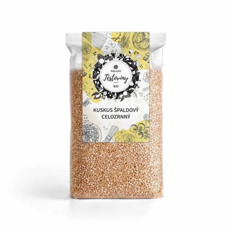 Kuskus špaldový celozrnný Naturalis BIO - 500 g Kuskus špaldový celozrnný Naturalis BIO - 500 g