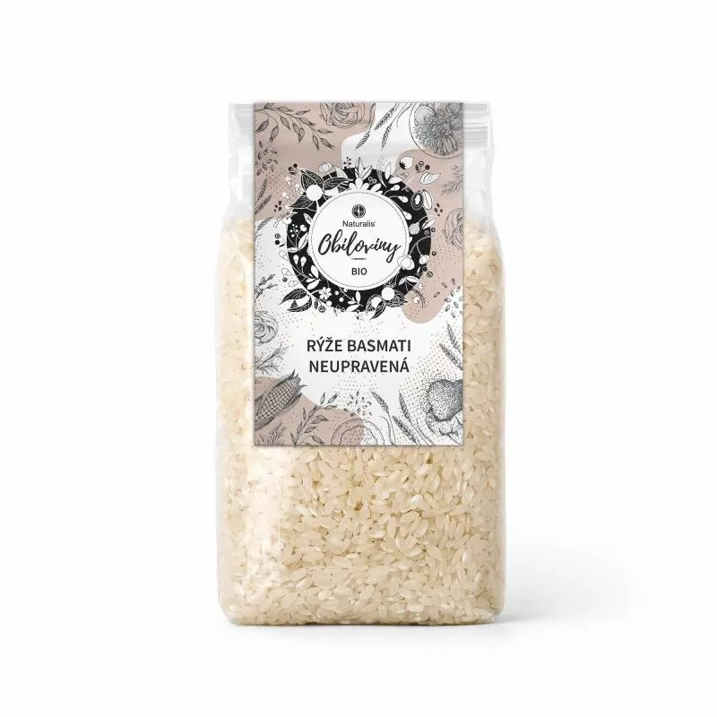 Rýže basmati neupravená Naturalis BIO - 500 g Rýže basmati neupravená Naturalis BIO - 500 g