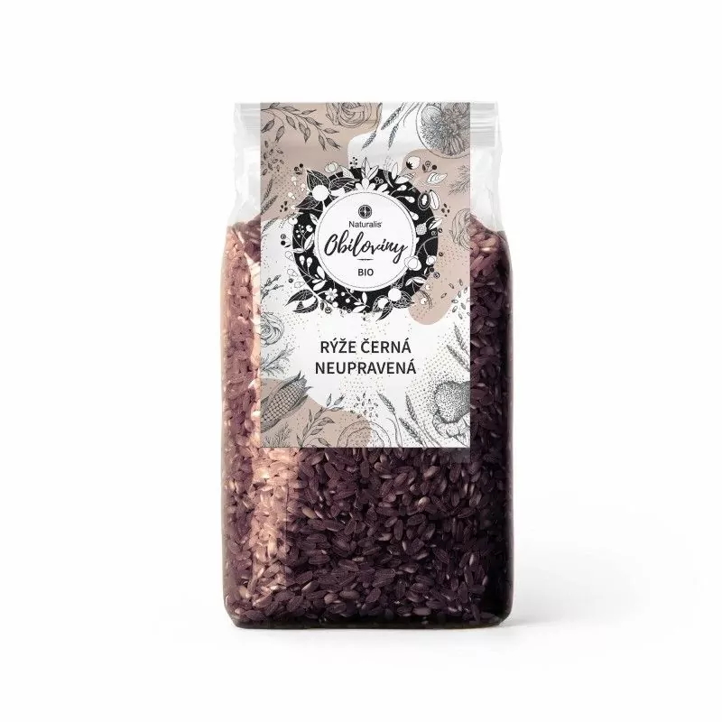Rýže černá neupravená Naturalis BIO - 500 g Rýže černá neupravená Naturalis BIO - 500 g