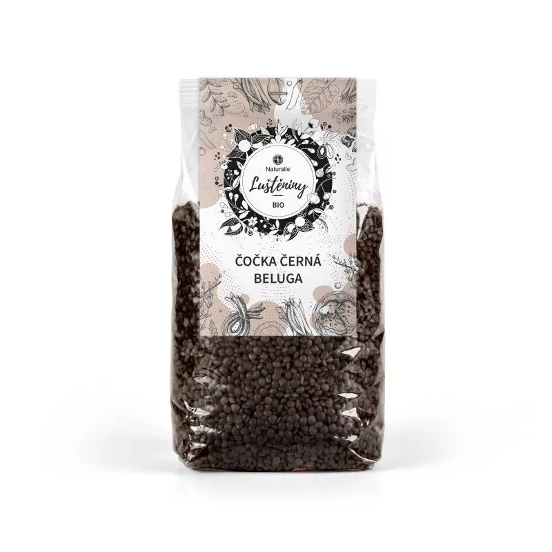Čočka černá beluga Naturalis BIO - 500 g Čočka černá beluga Naturalis BIO - 500 g