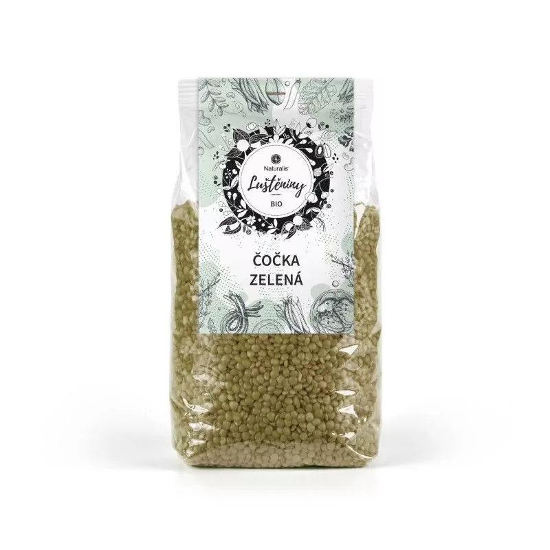 Čočka zelená Naturalis BIO - 500 g Čočka zelená Naturalis BIO - 500 g