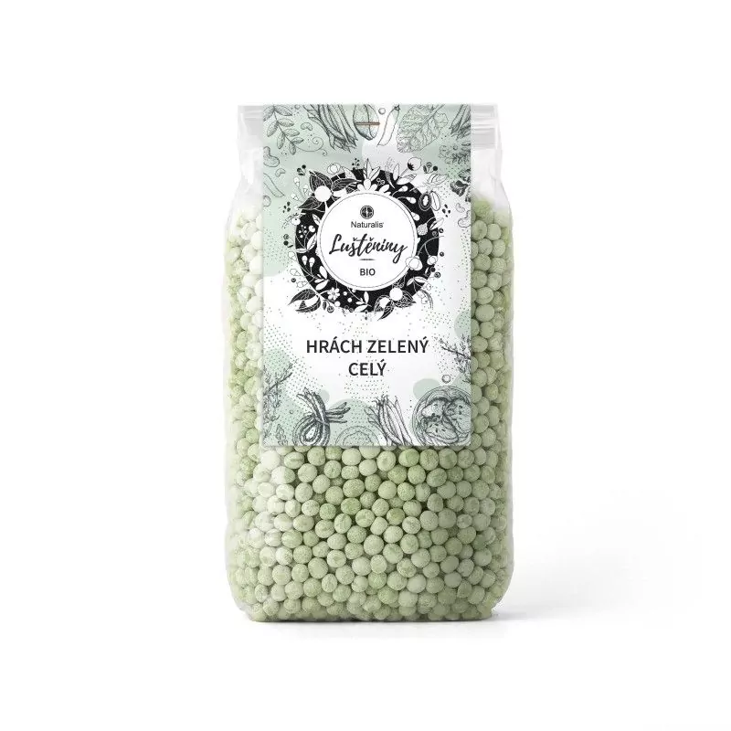 Hrách zelený celý Naturalis BIO - 500 g Hrách zelený celý Naturalis BIO - 500 g