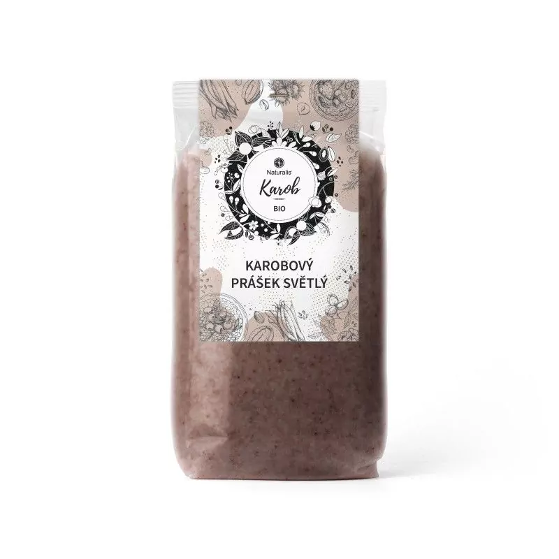 Karobový prášek světlý Naturalis BIO - 500 g Karobový prášek světlý Naturalis BIO - 500 g