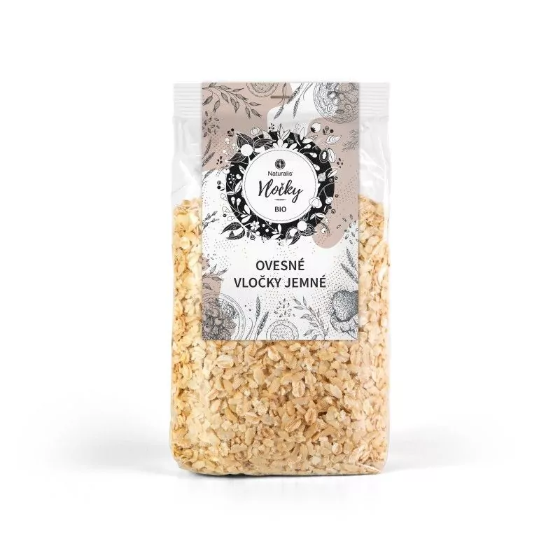 Ovesné vločky jemné Naturalis BIO - 500 g Ovesné vločky jemné Naturalis BIO - 500 g