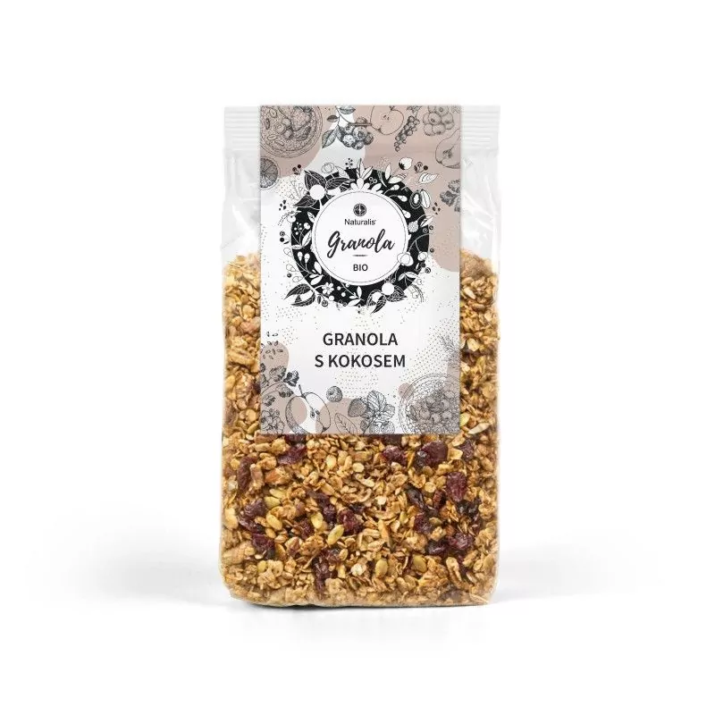 Granola s kokosem Naturalis BIO - 350 g Granola s kokosem Naturalis BIO - 350 g