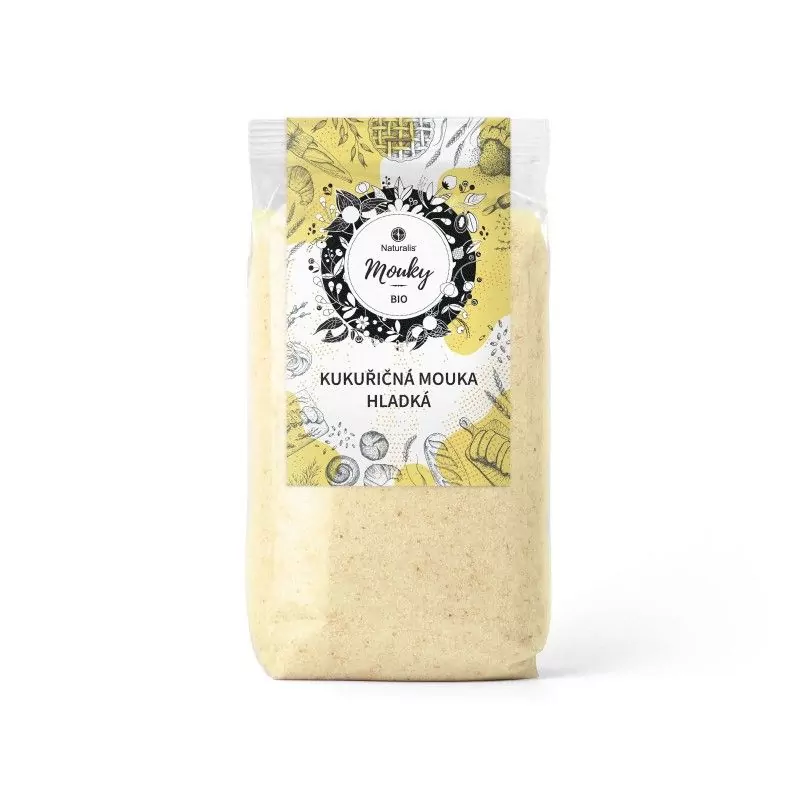 Kukuřičná mouka hladká Naturalis BIO - 400 g Kukuřičná mouka hladká Naturalis BIO - 400 g