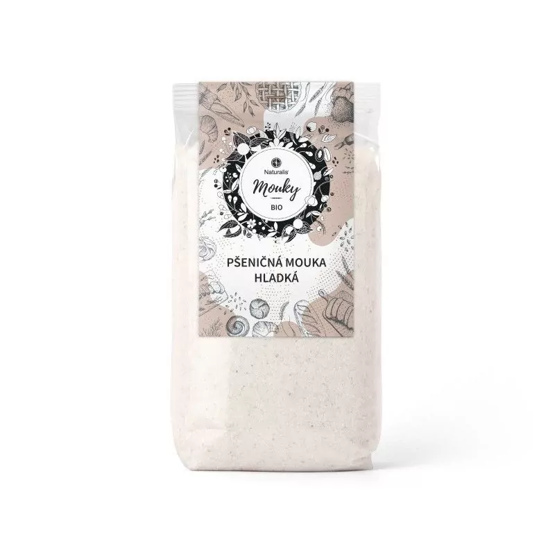 Pšeničná mouka hladká Naturalis BIO - 1 kg Pšeničná mouka hladká Naturalis BIO - 1 kg