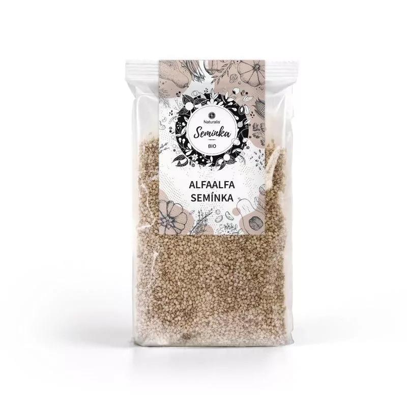 Alfalfa semínka Naturalis BIO - 125 g Alfalfa semínka Naturalis BIO - 125 g