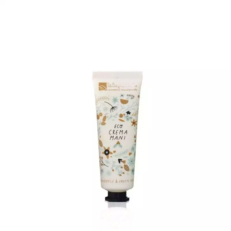 Vyživující krém na ruce (mandlové sušenky a červené ovoce) laSaponaria - 40 ml Vyživující krém na ruce (mandlové sušenky a červené ovoce) laSaponaria - 40 ml