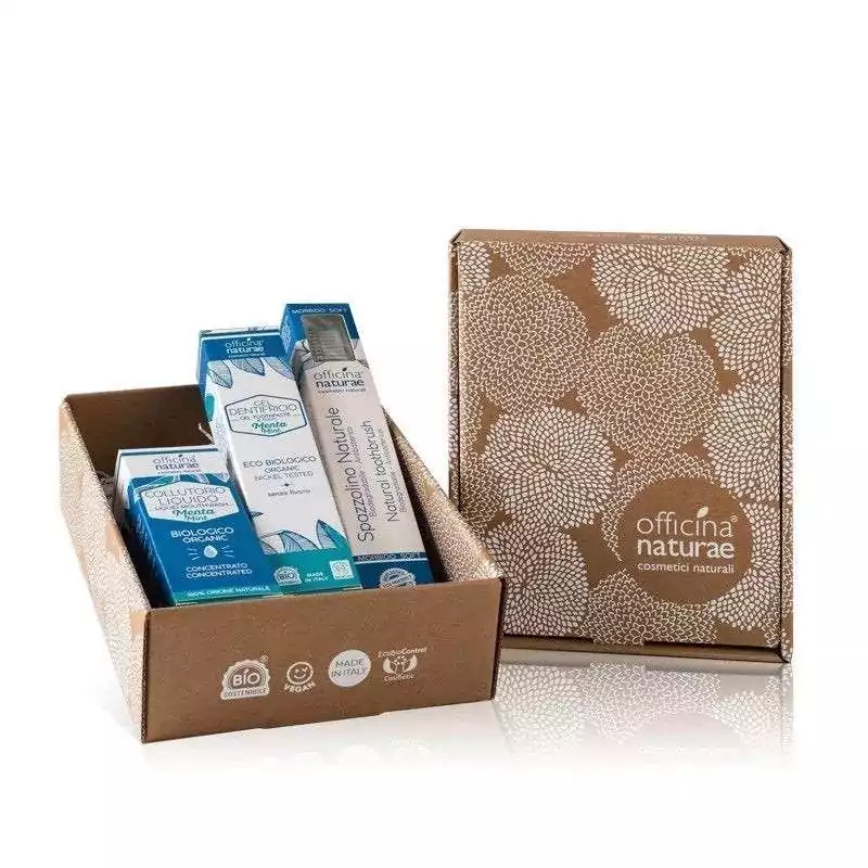 Darčekový balíček ústnej hygieny (Cold Mint) Officina Naturae Darčekový balíček ústnej hygieny (Cold Mint) Officina Naturae