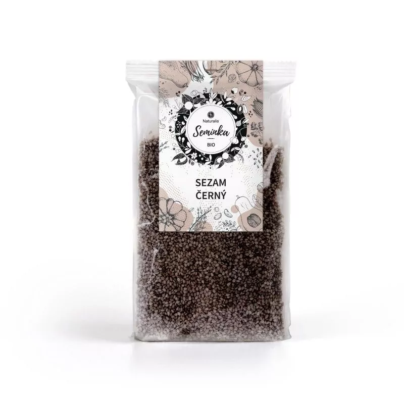 Sezam černý neloupaný Naturalis BIO - 100 g Sezam černý neloupaný Naturalis BIO - 100 g
