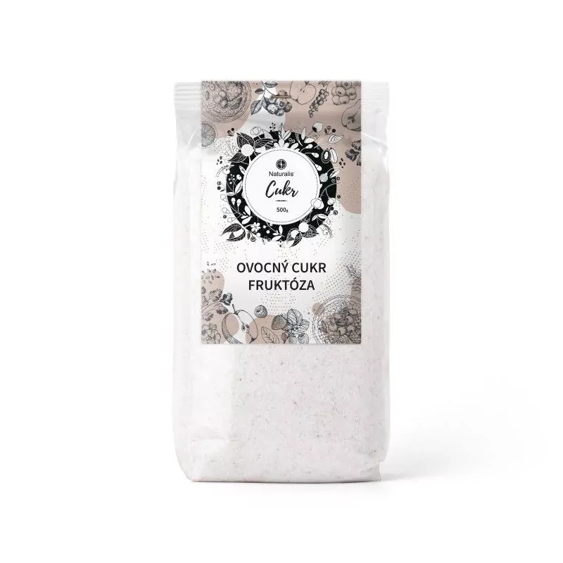 Ovocný cukr "fruktóza" Naturalis - 500 g Ovocný cukr "fruktóza" Naturalis - 500 g