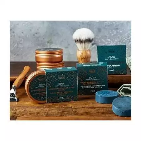 Pánske tuhé mydlo na holenie fúzov N°06 Officina Naturae - 50 g