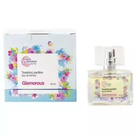 Toaletný parfém Glamorous s vôňou pomaranča, jazmínu a vanilky Kvitok - 30 ml