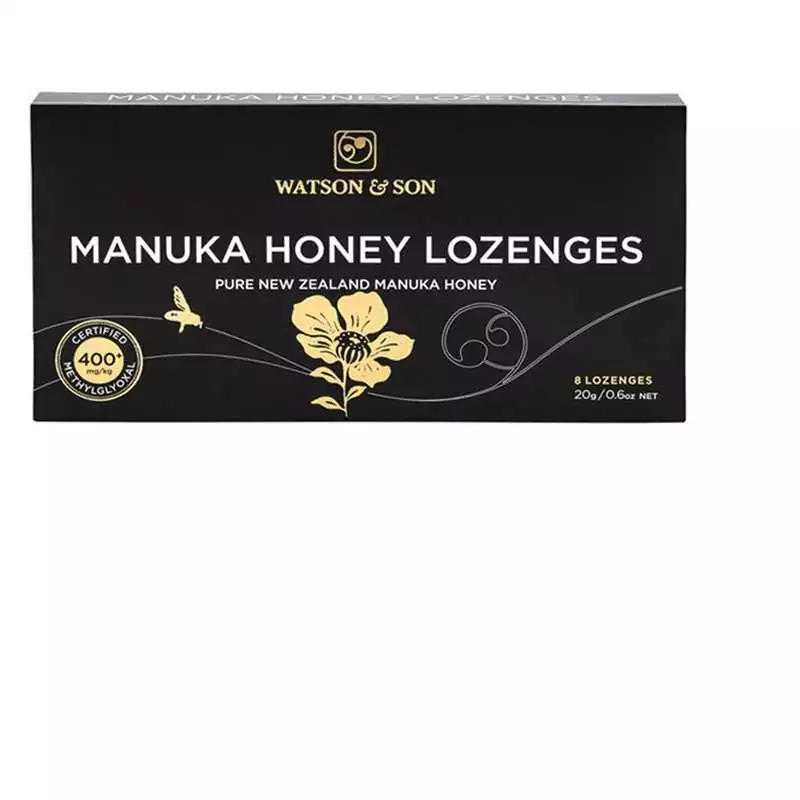 Manukový med Pastilky 400+ 8x2,8g Manukový med Pastilky 400+ 8x2,8g