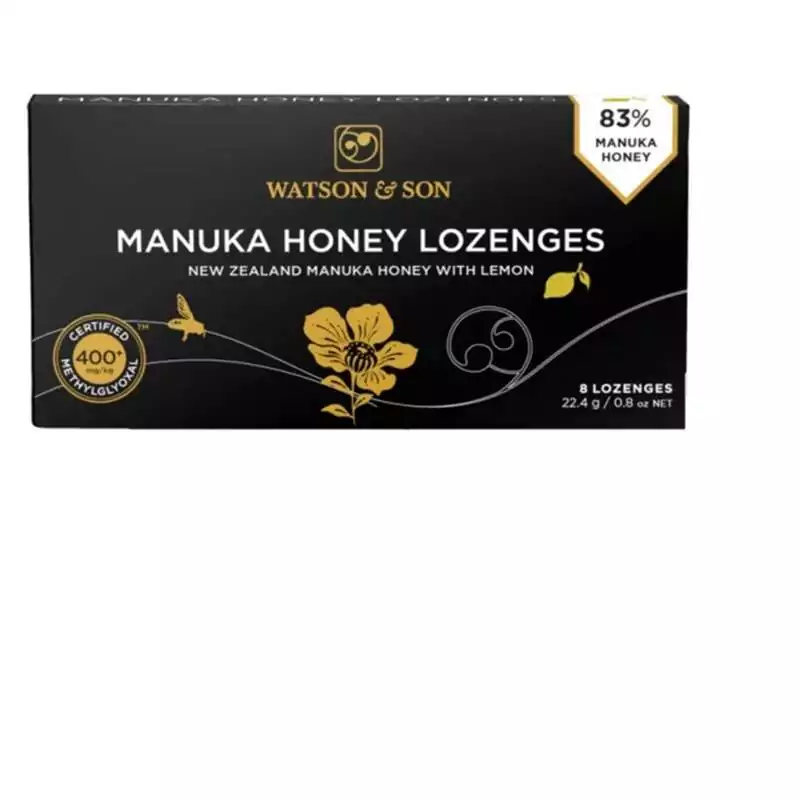 Manukový med Pastilky Lemon 400+ 8x2,8g Manukový med Pastilky Lemon 400+ 8x2,8g