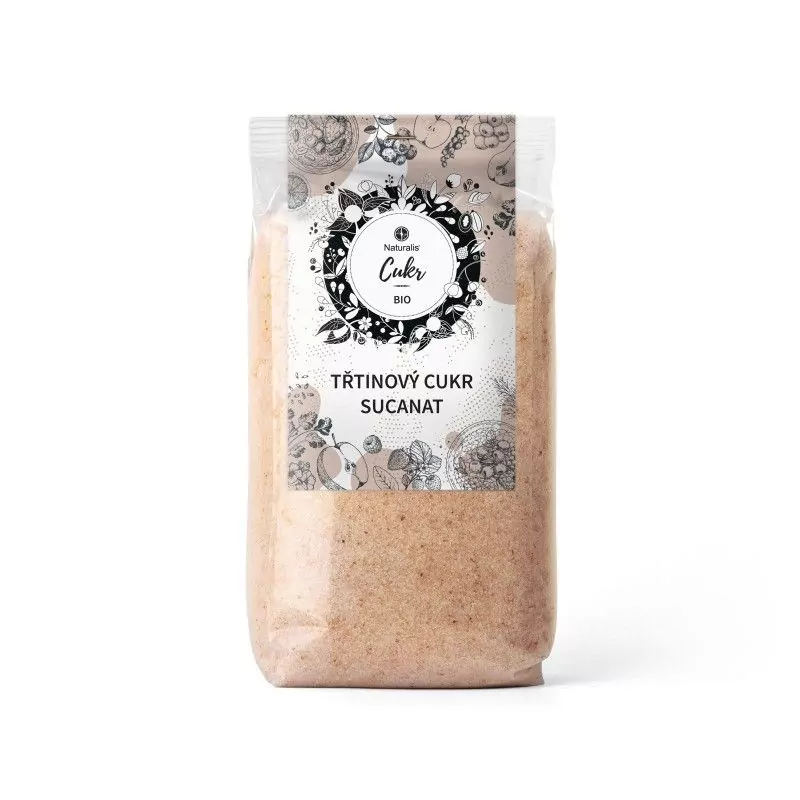 Třtinový cukr "Sucanat" Naturalis BIO - 500 g Třtinový cukr "Sucanat" Naturalis BIO - 500 g