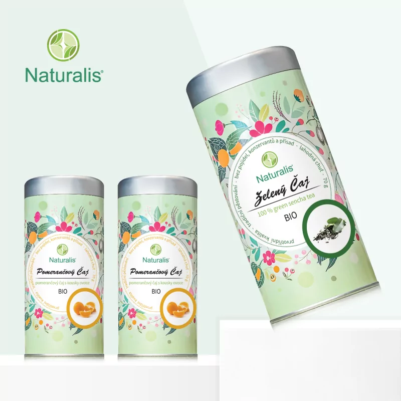 Zelený čaj Naturalis BIO - 70g