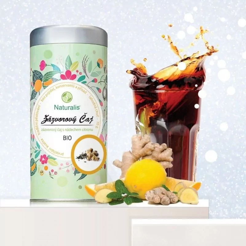 Zázvorový Čaj Naturalis BIO - 70g