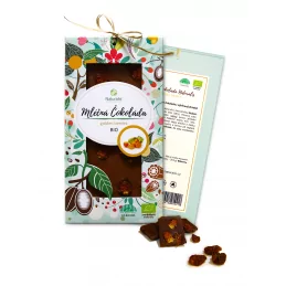 BIO Čokoláda Naturalis s golden berries mliečna - 80g