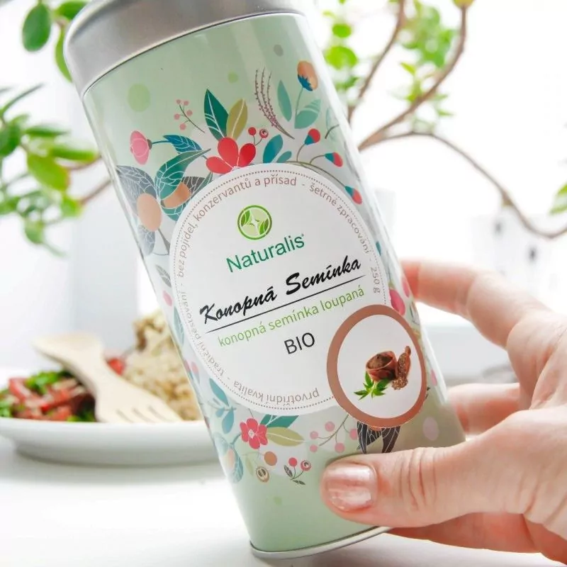 Konopné Semienka Naturalis BIO - 250g